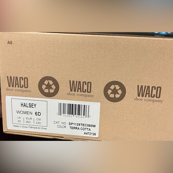 Waco Halsey Slides Seasonal in Terra Cotta size 6 Wide - Picture 10 of 10